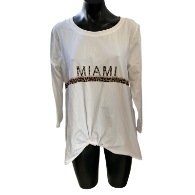 Rockmans Womens  Size L T-shirts White 