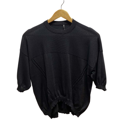 Zheng Shi Ya Womens  Size S Black Top