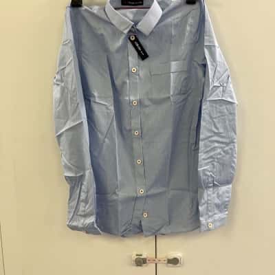 Heinemann Mens  Size 36 Business Shirt Blue 