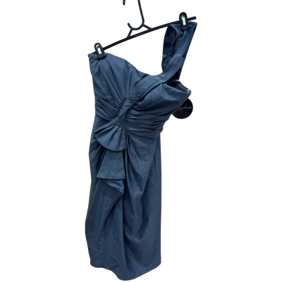 Langhem Womens  Size 10 Hannah Navy Blue Dress 