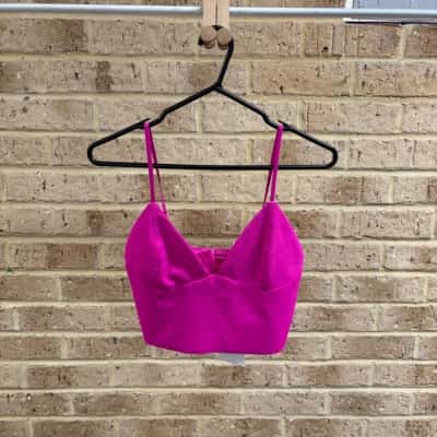 Bardot Womens pink  CARMEN BRALETSize 12 