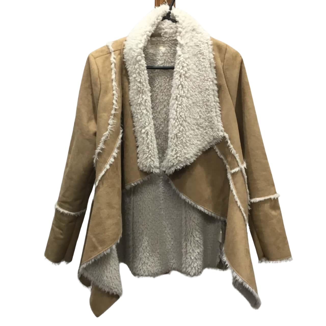 Tree Of Life Tan Coloured Jacket Size S tree-of-life-tan-coloured-jacket-size-s