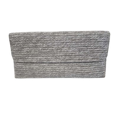  Womens Grey Clutch Bag 