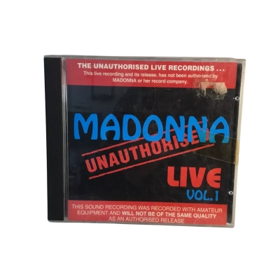 Madonna Unauthorised Live Vol 1 CD