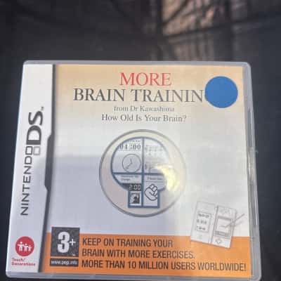 DR KAWASHIMA'S MORE BRAIN TRAINING (HOW OLD IS YOUR BRAIN?) NINTENDO DS