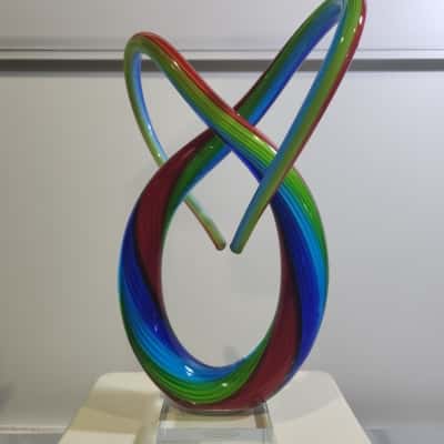 KenJasper Sydney Glass Sculpture - EUC - CLICK AND COLLECT ONLY
