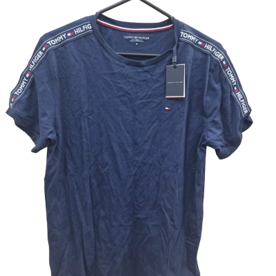 Tommy Hilfiger Mens Medium T-Shirt Navy Blue (02)