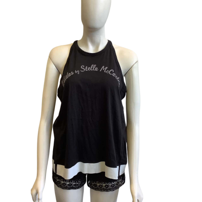 BNWT Adidas by Stella McCartney Women's  Size L Logo Tank Black  