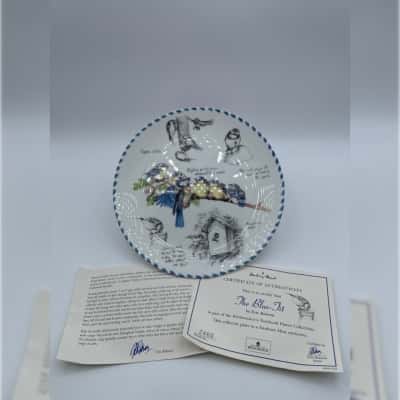 Wedgwood "The Blue Tit" Collectors Plate