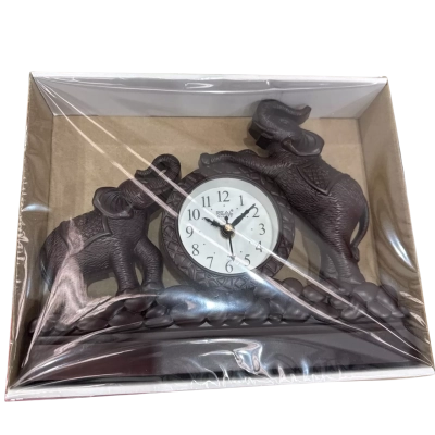 Real Quality Elephant Clock