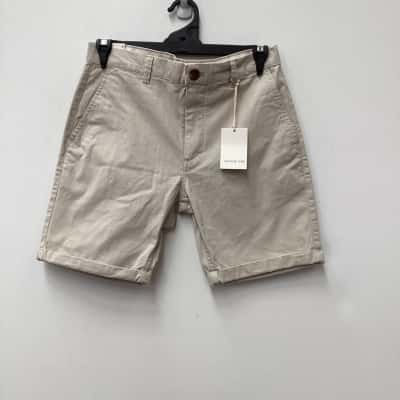  New- Chino shorts Article One Mens  Size 32 Beige 