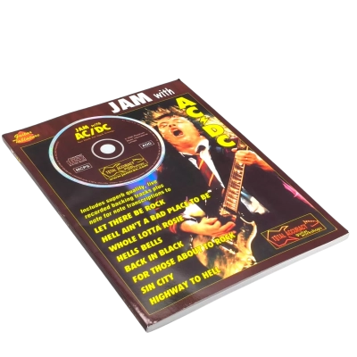 Jam With AC/DC - Guitar Workshop Guide With CD (tested, plays ok) See Description
