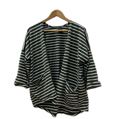  KILT Womens  Size Petite Cardigan Green / White 