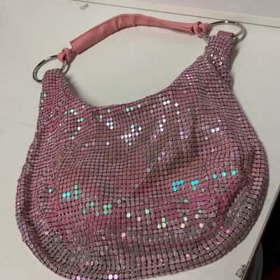  Womens Evening Bag Pink  mes