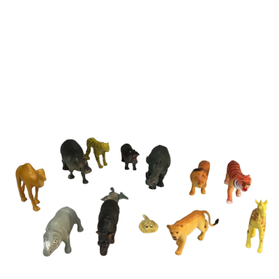 Assorted Jungle Animals as pictured