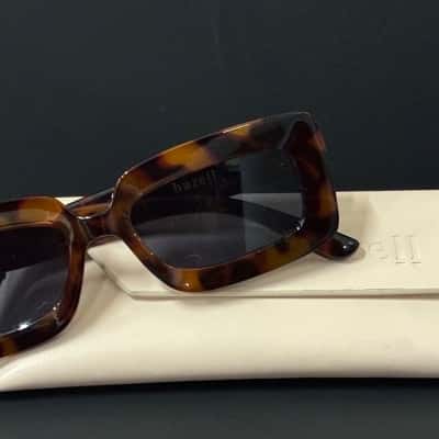  Womens Leather print Sunglasses