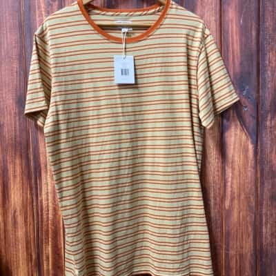 Banks Journal Mens  Size XL Orange Shirt New