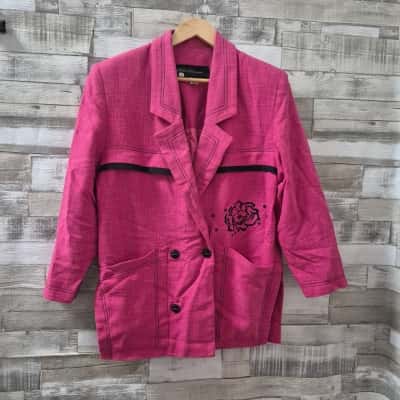  Womens Size M Pink Jacket