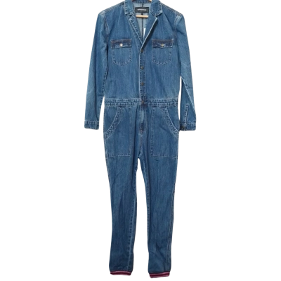  Neon Blonde Women's Size S Denim Jumpsuit 