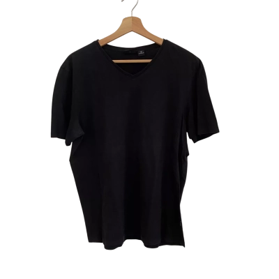 Boss Hugo Boss Mens  Size L Short Sleeve Shirt Black  