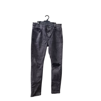 Ksubi Mens Size M/L Straight Leg Jeans Grey 