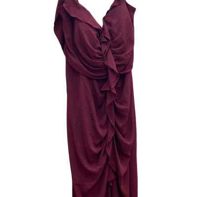 City Chic Womens  Size XXL Formal Dress Red 