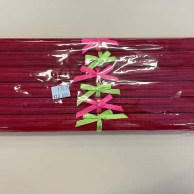 Red Placement Mats