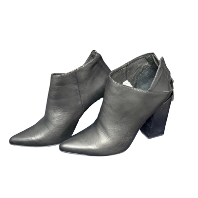 MOLLINI Women's Black Leather Ankle Boots Size 36