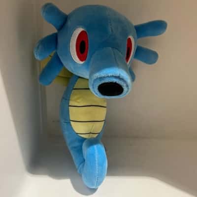 Pokémon's Horsea Plushie 8"