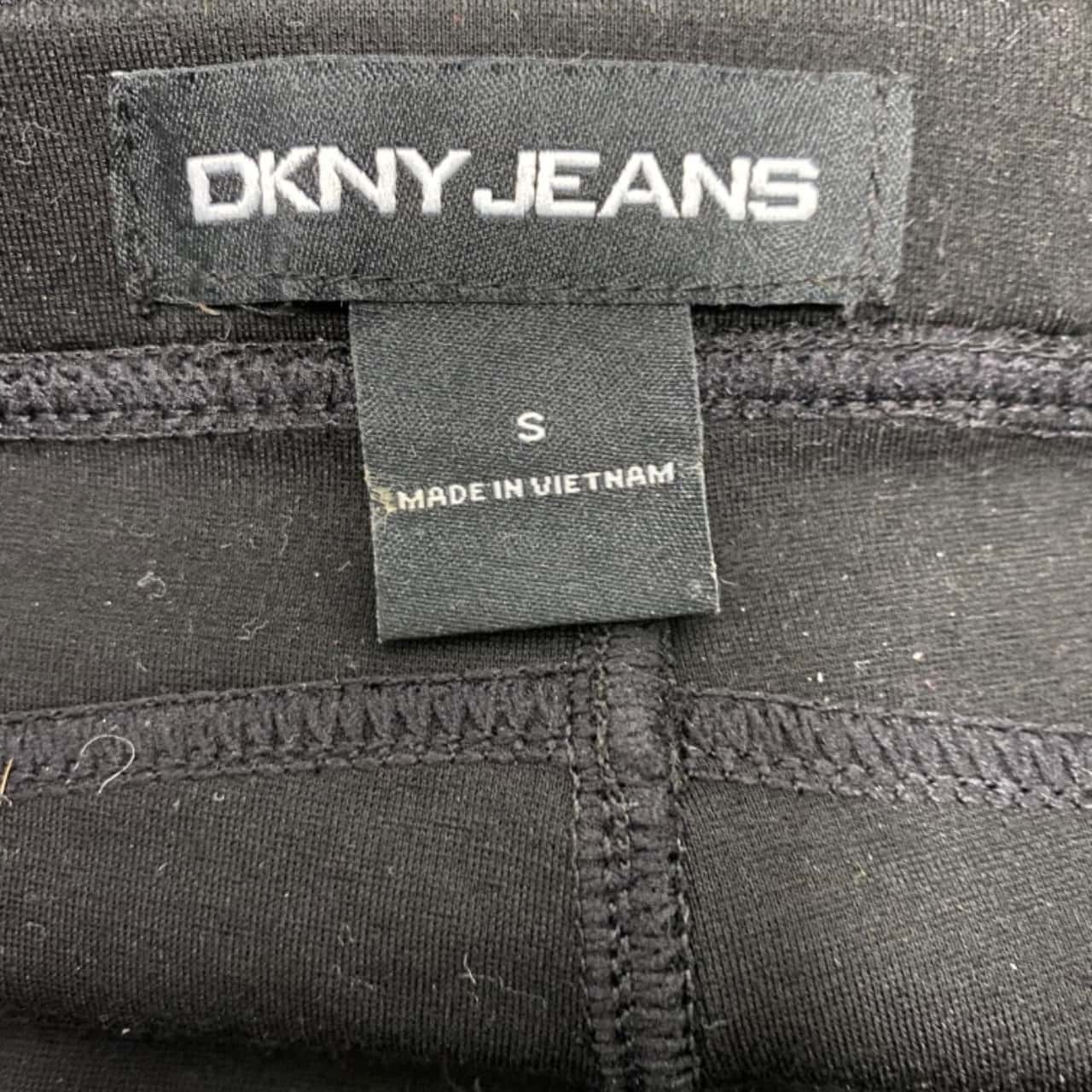 DKNY Jeans Womens Size S Slim Fit Black (s)