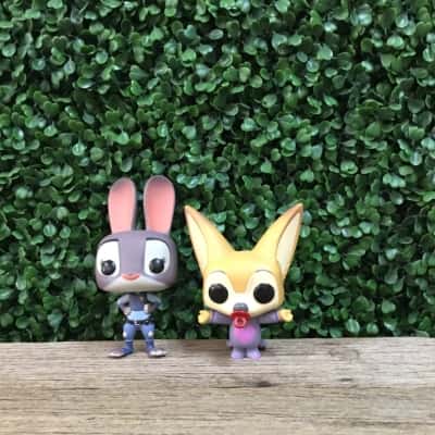 Funko pop Disney zootopia, Rare, early, Judy Hopps & Ele-Finnick