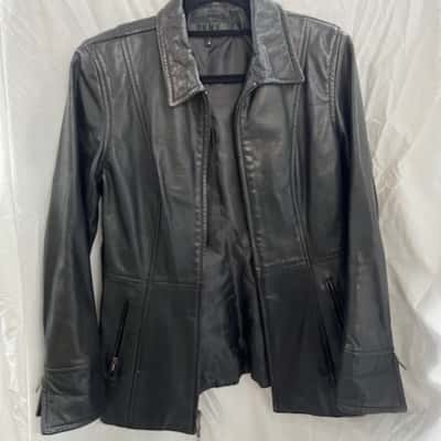 DKNY leather jacket