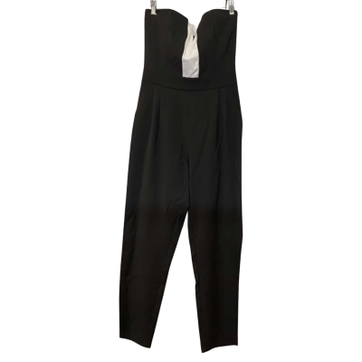 Kardashian Kollection Size 10 Black Jumpsuit 