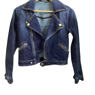 Ted Baker denim crop jacket Size 1 Blue 