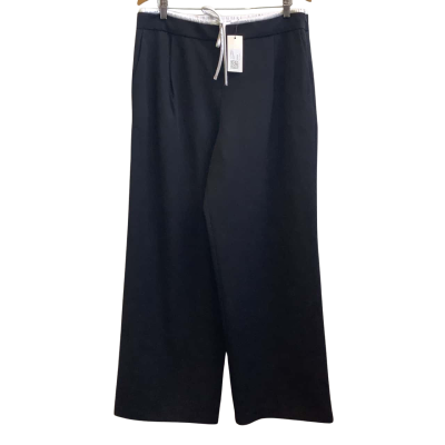 Brand New Glassons Womens  Size 14 Wide Leg Pants Black  / White 