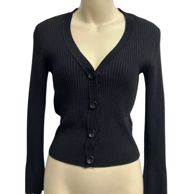 Chosen by Tuchuzy Size M Black Cardigan   
