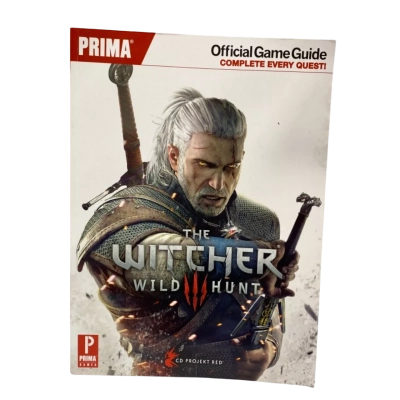 The Witcher 3 Wild Hunt Offical GameGuide Book