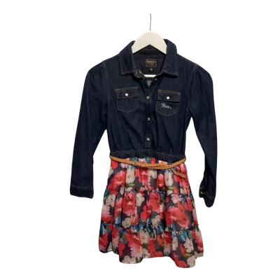 Guess Kids  Size 10 Dresses & Skirts Blue / Multicoloured 