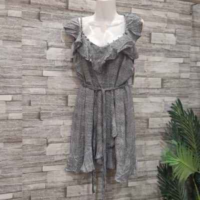 Bardōt Womens  Size 12 Bodycon Dress / Cocktail Dress Black  / White 