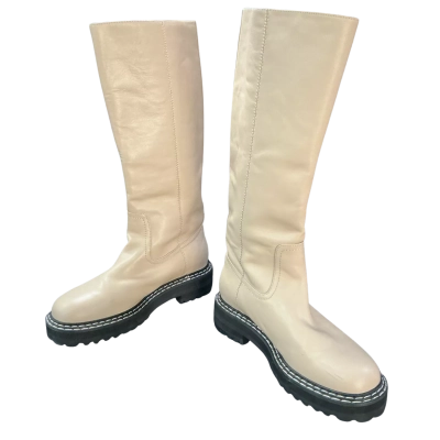 Alias Mae Womens Size 39 Roxanne knee-high Boots Cream 