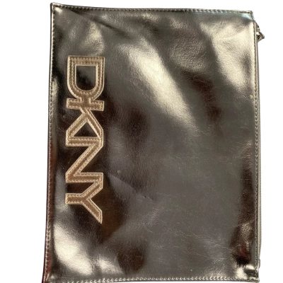 DKNY Silver  Clutch Bag 
