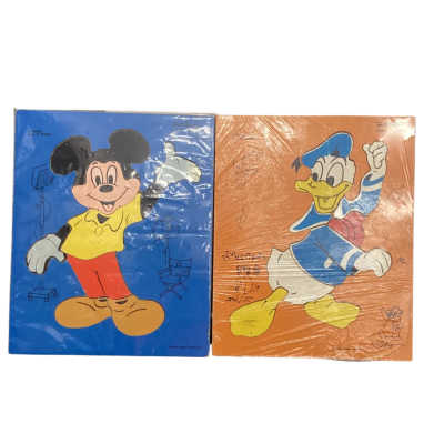 Walt Disney Puzzle Boards. Mickey and Donald