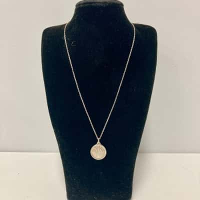 Australian Silver Coin Necklace ( 925 )- Three Pence