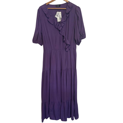 BNWT**Cordelia St.  Romina Ruffle Core Dress.  Amethyst. Size 16 