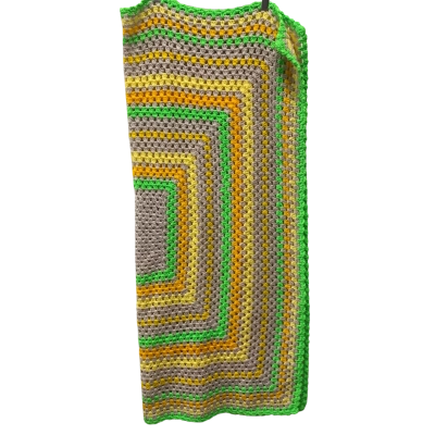 Afghan Blanket Approx. 1.2 x 1.2m