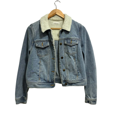 Kookai Women’s Type 3 Fleece Lined Denim Jacket  Size AU10 /  EU38 