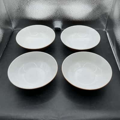 4 Mikasa  Burnt Orange Small Dessert Bowls