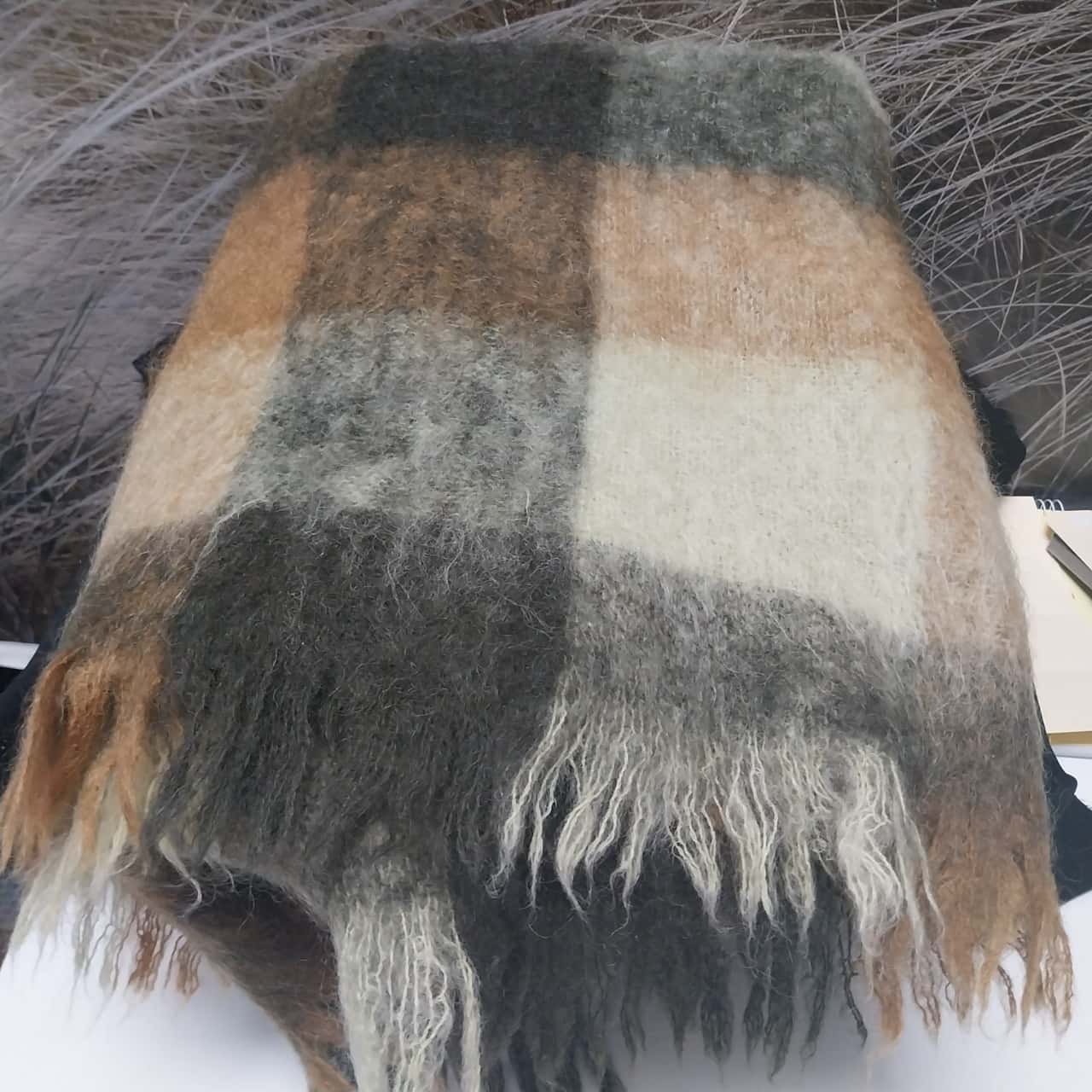 Vintage Kerrymuire Mohair Onkaparinga Throw Blanket
