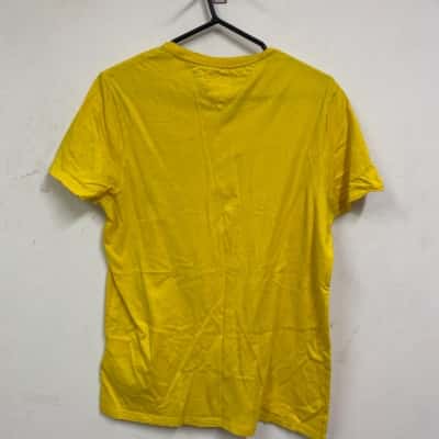 Tommy Hilfiger Mens  Size S Short Sleeve T-shirt Yellow 