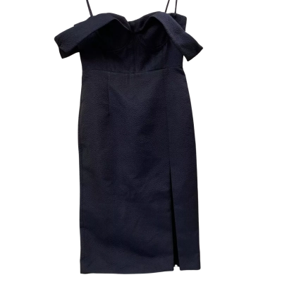 Nicola Finetti Bustier Dress Women's Size 10 Navy Blue BNWT RRP $480.00